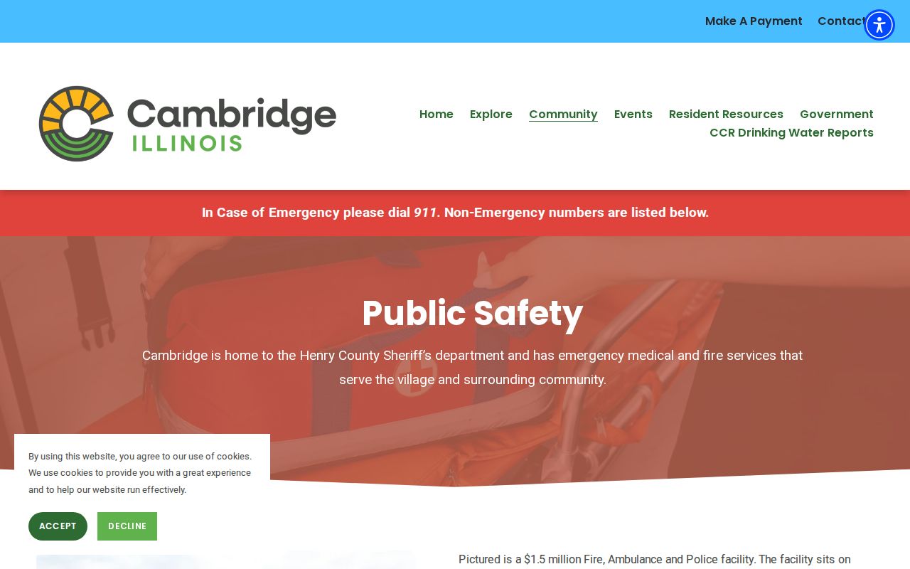Cambridge Illinois Henry County sheriff arrest-record coverage