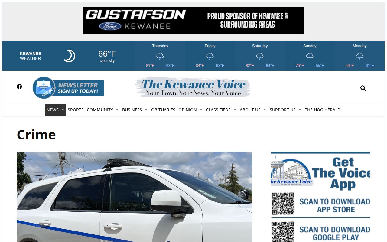 Kewanee Voice Henry County arrest news archive